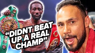 Keith Thurman DISCREDITS Crawford win over Spence  You didnt beat a CHAMP that night