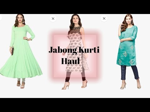 Jabong Kurti Haul Under Rs. 500 | Affordable Online Kurtas in India -  YouTube