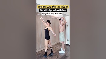 Bài tập tabata 4 phút với dây kháng lực số 8 đã có mặt! #VaiMởLưngĐẹp #thieuduyen #xuhuong