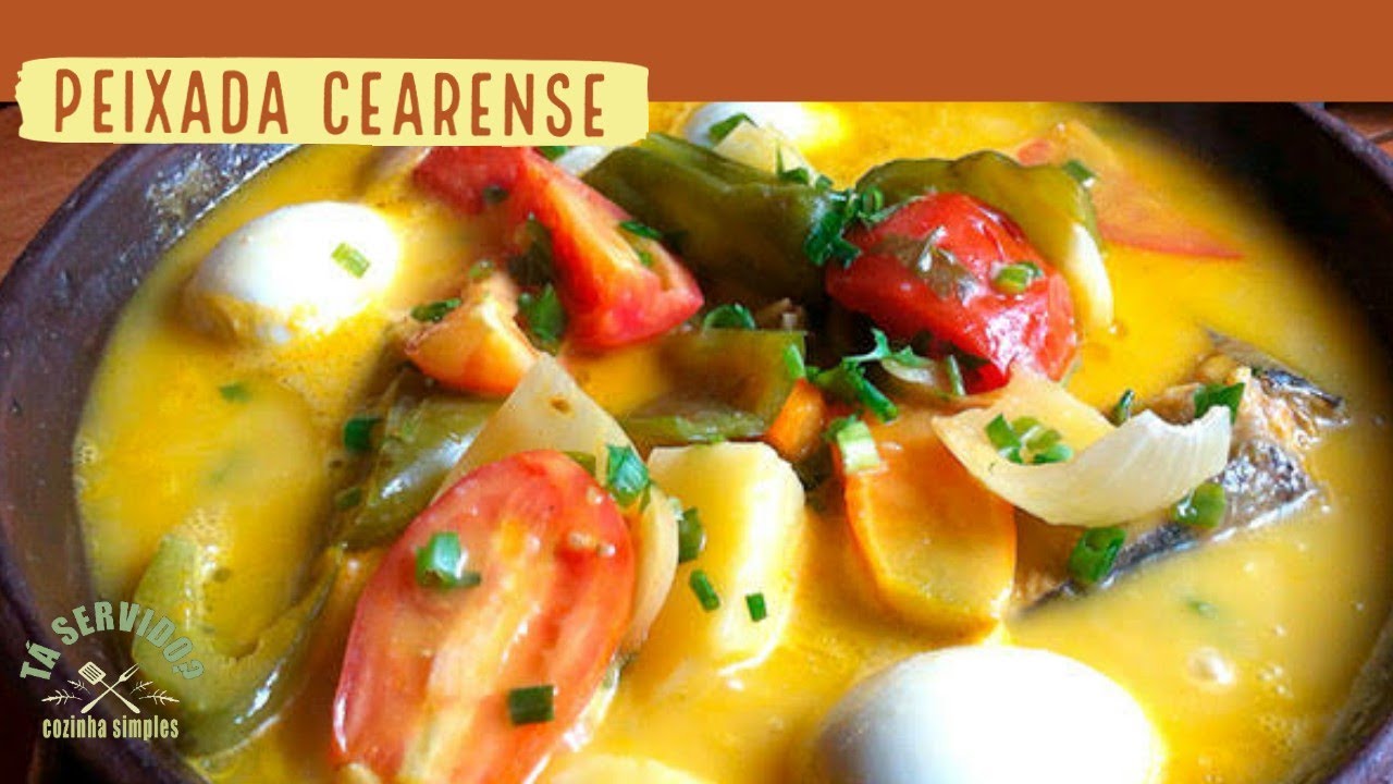 Receita de Peixada Cearense - Prática e deliciosa!! #TaServido!