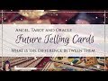 Future telling cards - Angel, Tarot and Oracle. What is the difference?