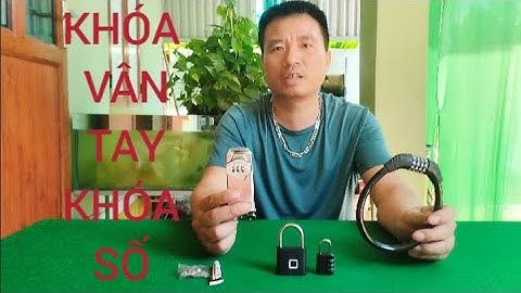 BỘ KHÓA CỬA CHỐNG TRỘM CẢM ỨNG VÂN TAY THÔNG MINH VÀ KHÓA SỐ MẬT KHẨU CAO AN TOÀN CHO MỌI GIA ĐÌNH