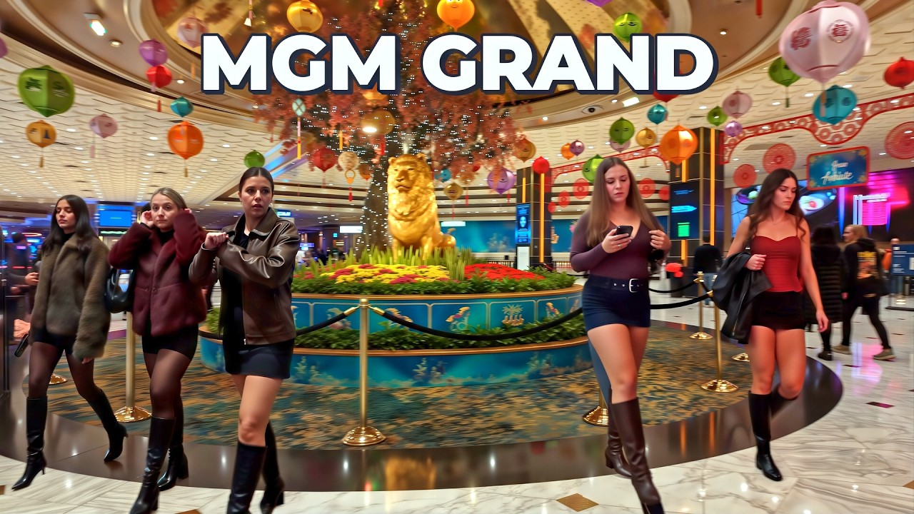 MGM Grand Las Vegas Walk - February 2026 - Las Vegas Strip