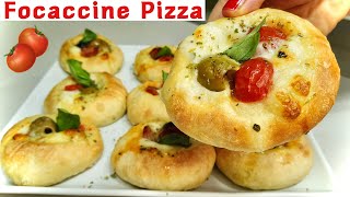 FOCACCINE PIZZA SOFFICISSIME facili e morbidissime  VERY SOFT SCONES PIZZA