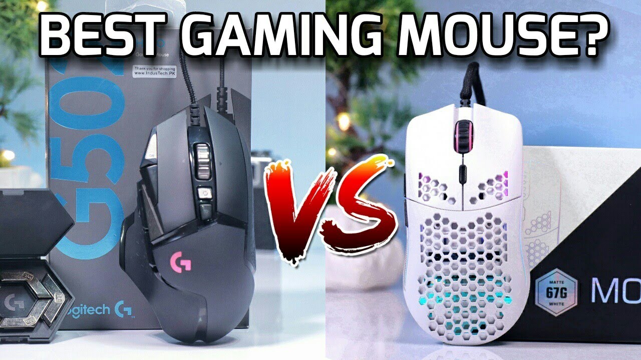Light Weight Vs Heavy Gaming Mouse Logitech G502 Vs Glorious Model O Indepth Review Youtube