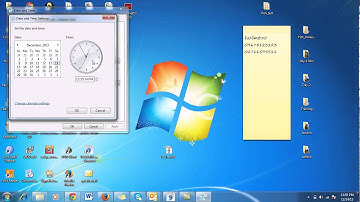 How to change the date format win 7