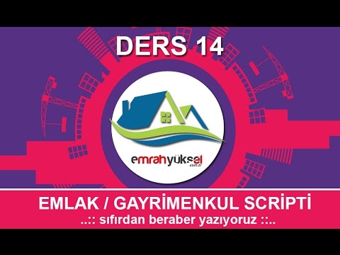 161-Php Dersleri - Bölüm 14- Emlak Scripti - Satış Danışmanı Ekleme 02