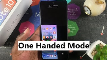 How To Enable One Handed Mode On Xiaomi Redmi Note 10 Pro