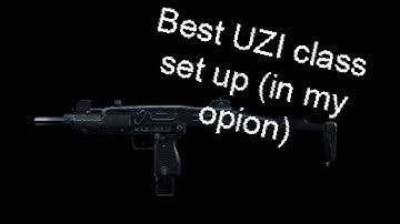 BEST UZI CLASS SETUP! (COD MW)