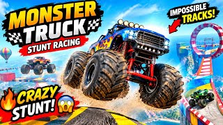 TitleMONSTER TRUCK STUNT RACING 🔥 | CRAZY STUNTS & IMPOSSIBLE TRACKS! 😱 screenshot 4