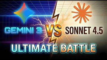 Gemini 3 vs Sonnet 4.5 – The Ultimate AI Showdown