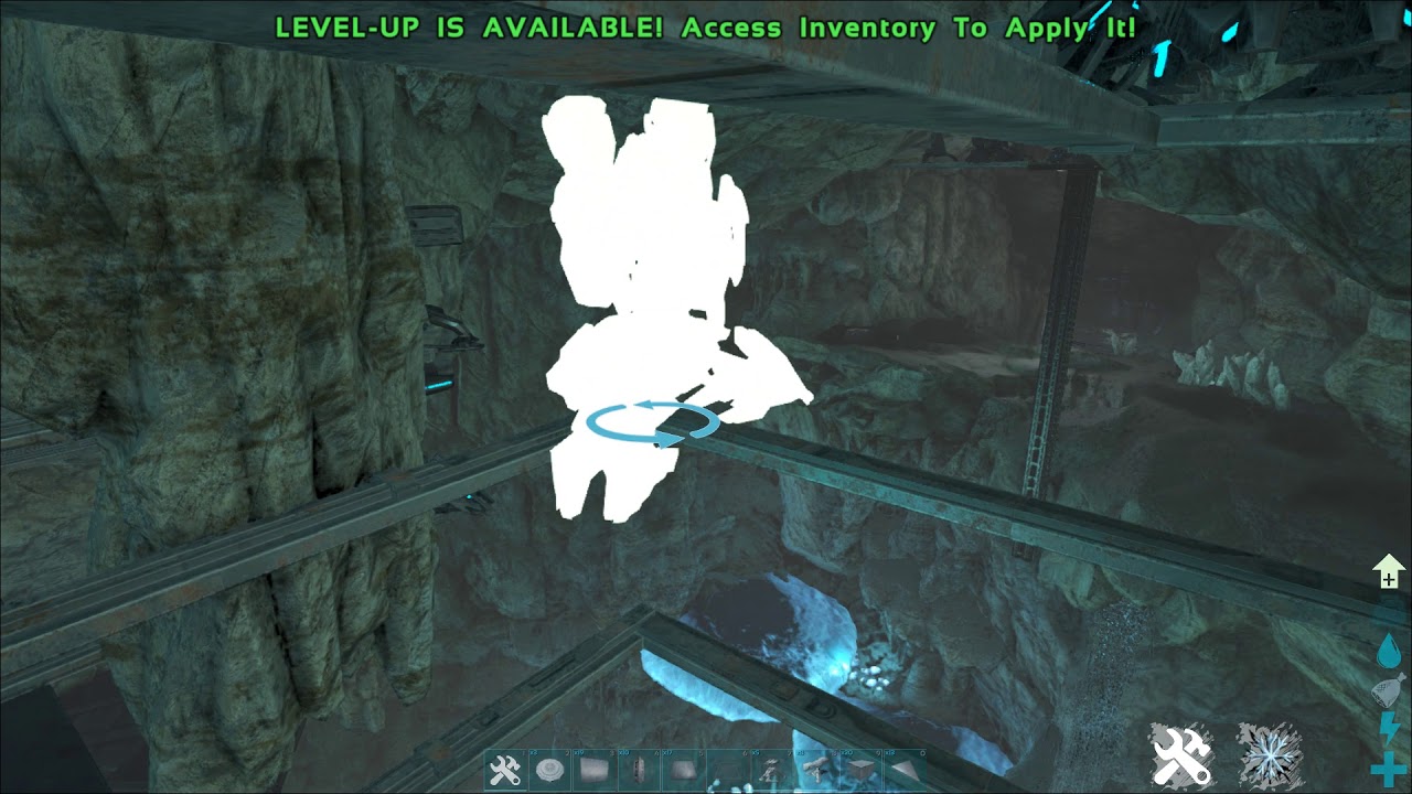 ARK building an barely unraidable carno cave