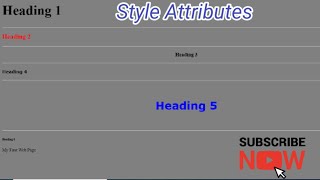 Style Attribute In HTML | HTML Tutorial For Beginners | Urdu/Hindi