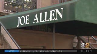 Iconic Joe Allen Restaurant Reopens In Theater District