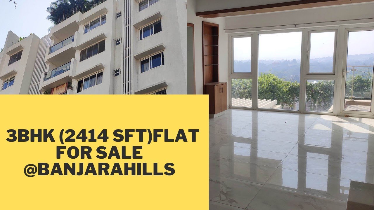(Sold out)North facing 3Bhk(2400 sft) flat for saleBanjara Hills, Road