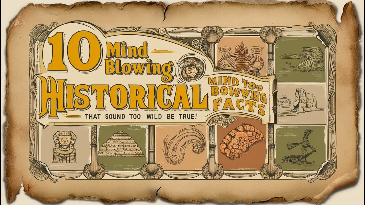 10 Mind Blowing Historical Facts That Sound Too Wild to Be True! | #