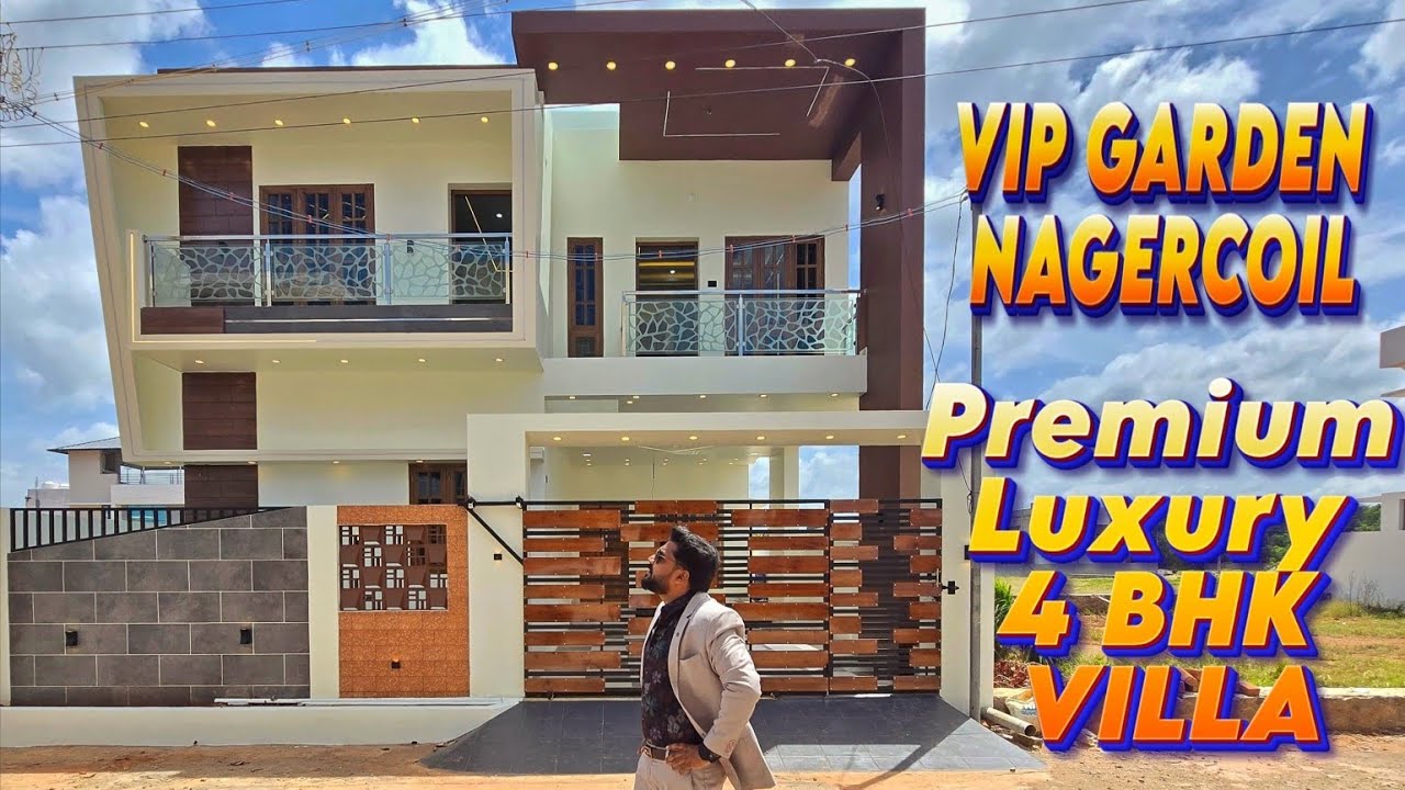 🏡 4 BHK Super Luxury Furnished House for Sale in Konam VIP Garden, Nagercoil | 2900 Sqft | 4.32 Cent