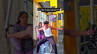 She Had Enough 😭 #couplecomedy #couples #gymfunny #couple