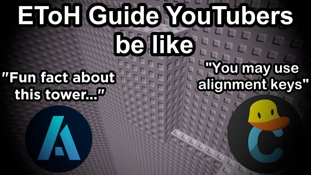EToH Guide Youtubers Be Like (EToH Roblox)