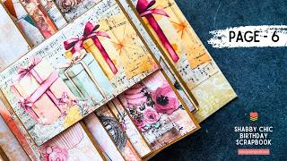 Page 6 - Shabby Chic Birthday scrapbook tutorial - Growing Craft - Handmade card ideas DIY crafts screenshot 2