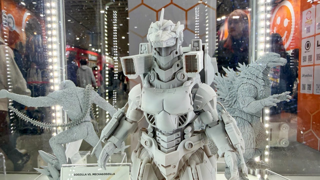 EPIC Upcoming HIYA Godzilla & Mechagodzilla Figures | First Look 😍