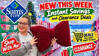 SAM’S CLUB🚨 WHAT’S NEW THIS WEEK | NEW CHRISTMAS ARRIVALS|| INSTANT SAVINGS & CLEARANCE FINDS #new 