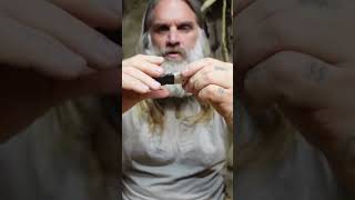 Stone Knife | Pine Pitch Glue Handle survival bushcraft stonetools primitivetechnology caveman