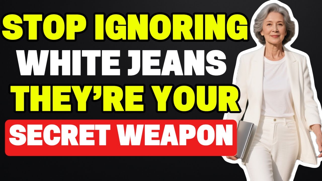 6 Genius Ways to Style White Jeans After 50