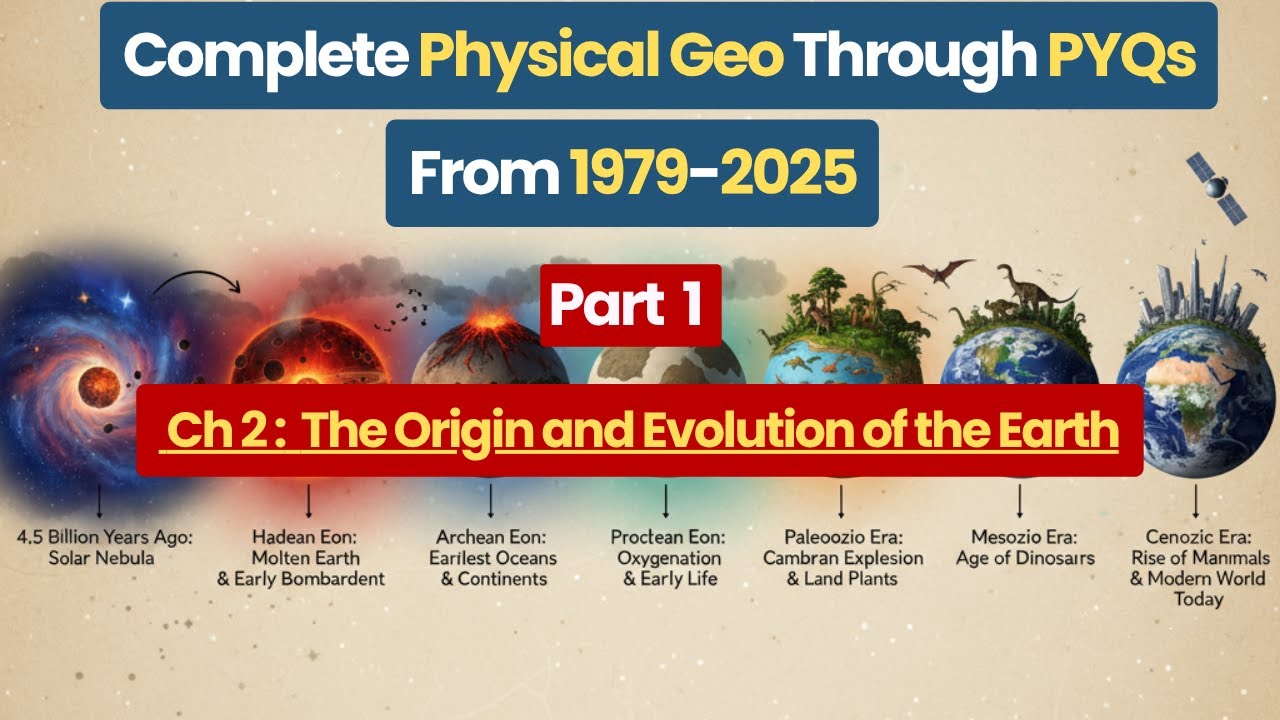 Part 1| Ch:2 | The Origin and Evolution of the Earth - YouTube