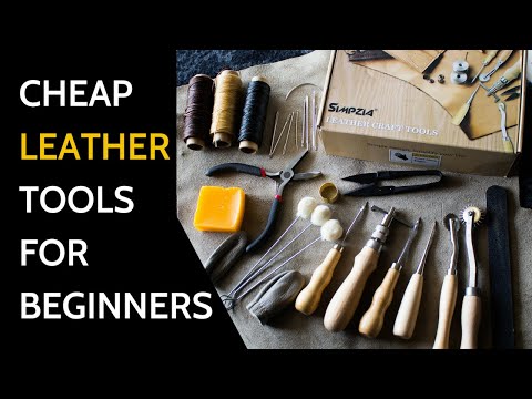 5 Alternatives to the 5 MOST USED Leather-craft tools & What they do! 