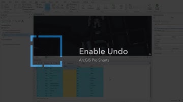 Enable Undo in ArcGIS Pro | Quick Tutorial