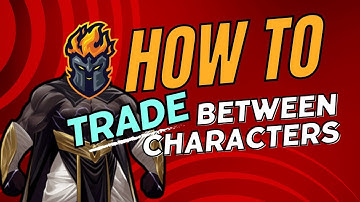 Idle MMO - How To Trade Between Characters