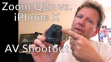 VIDEO SHOOTOUT - ZOOM Q2n vs. iPhone X - Guitar Discoveries #16
