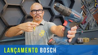 Pequena Gigante - Parafusadeira e Furadeira 18V Bosch GSB 185 Li