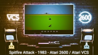Spitfire Attack - 1983 - Atari 2600 ( Atari VCS )