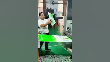 The production process of the bag: the technology of cutting defective products