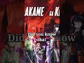 akame ga kill was different in the manga🤯 #shorts #anime Mp3 Song