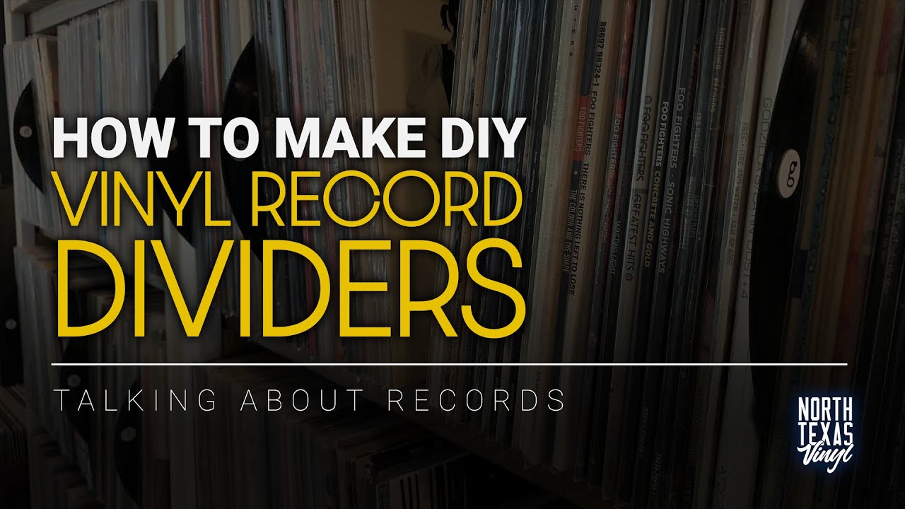 How to Make DIY Record Dividers Talking About Records YouTube