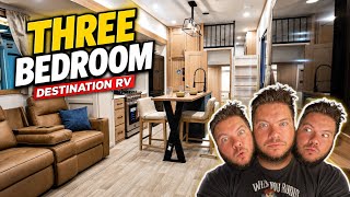 THREE “BEDROOM” Destination RV! 😳 2027 Sandpiper 411DBDL