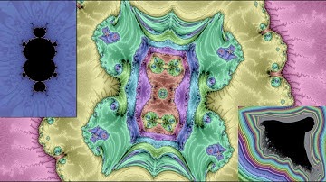 Mandelbrot Power 3 to Burning Ship