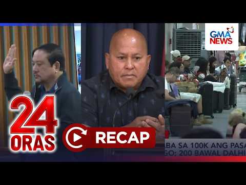 24 Oras: (Part 2) Sitwasyon sa PITX; Apela ng PNP kay Sen. Bato; ex-DPWH Usec.Bernardo..., atbp