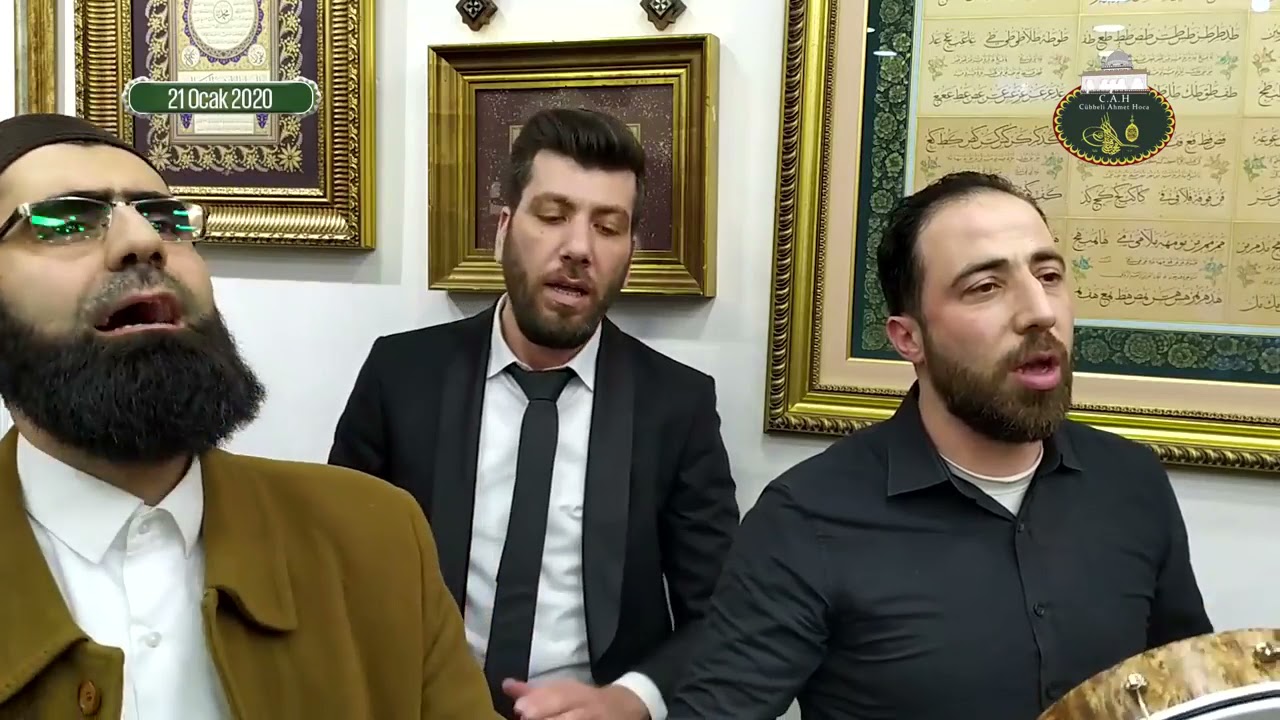 Cübbeli hoca evinde güzel bir kaside