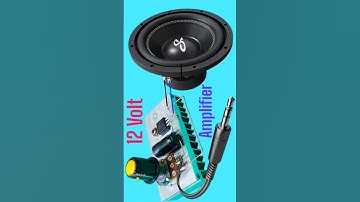 DIY Powerful Amplifier With 3055 Transistor #shorts #diy #amplifier