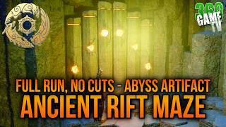 Crimson Desert Ancient Rift Maze Puzzle Solution - FULL RUN, NO CUTS - Abyss Artifact Location