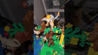 #LegoShorts Minecraft Steve and Panda in Bricksburg! #legominecraft #ytshorts #lego (5/21/26)
