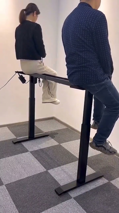 single motor desk with big loading capacity