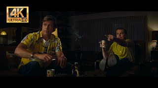 Once Upon a Time in Hollywood  |  Leonardo pointing MEME ( Here i come) | 4K