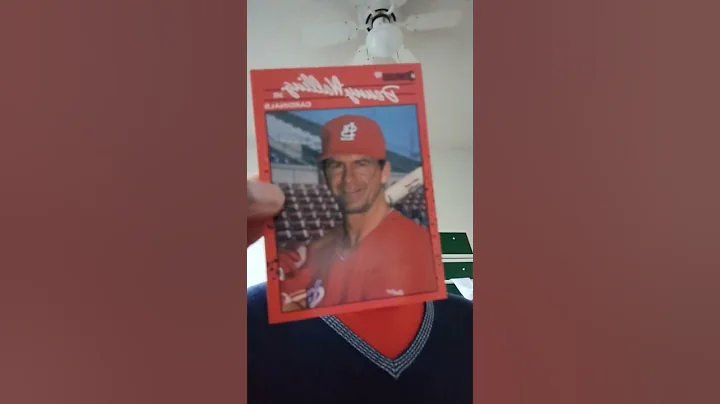 Red Donruss 90 Denny Walling