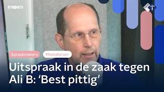 Uitspraak In Hoger Beroep Ali B, 3 Jaar Cel Voor 2 Verkrachtingen: Niet Verwacht Mediaforum