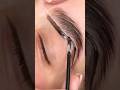 🍯 Satisfying Eyebrow WAXING Tutorial |goodbye plucking frustration!#neat#wigsandbeauty#EyebrowWaxin